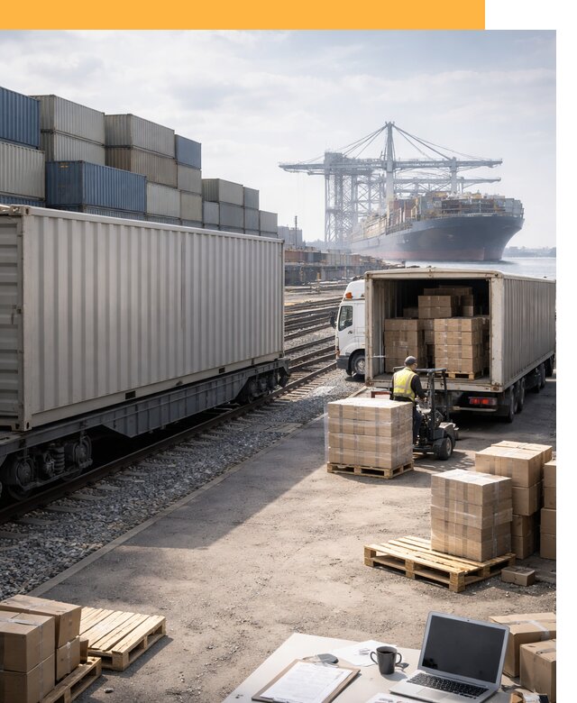 Мультимодальные перевозки грузов по миру от 45756 руб