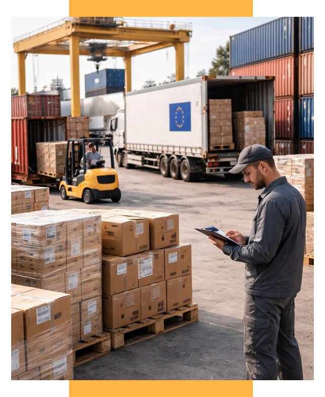 Доставка грузов из Европы от 12202 р., логистика СетСервис-Слс