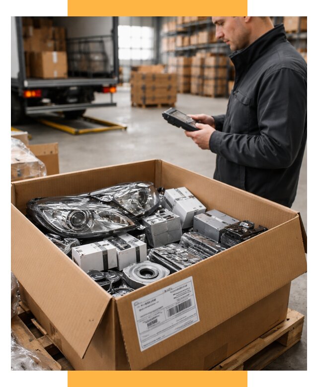 Доставка автозапчастей из Европы под ключ от 12710 р. | СетСервис-Слс