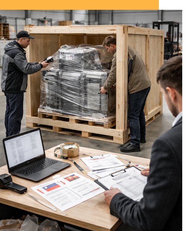 Доставка промышленного оборудования из США от 66092 руб