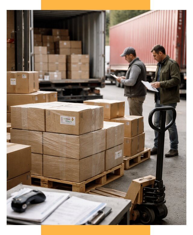 Доставка грузов из Италии в Россию от 18302 р. СетСервис-Слс