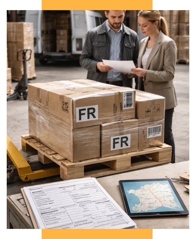 Доставка грузов в Францию от 25420 р., логистика СетСервис-Слс