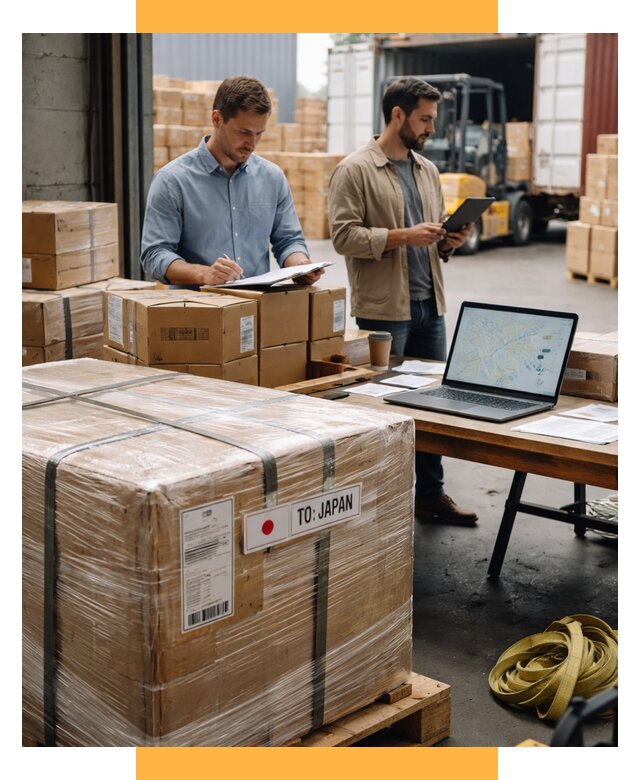 Доставка грузов в Японию от 25420 р., логистика СетСервис-Слс
