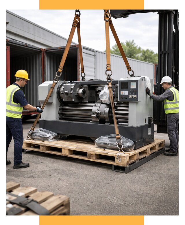 Перевозка станков и таможня от 61008 р. | СетСервис-Слс логистика