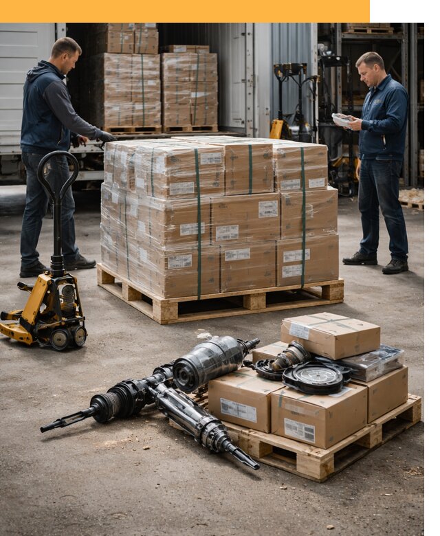 Международная перевозка автозапчастей по миру от 4576 руб