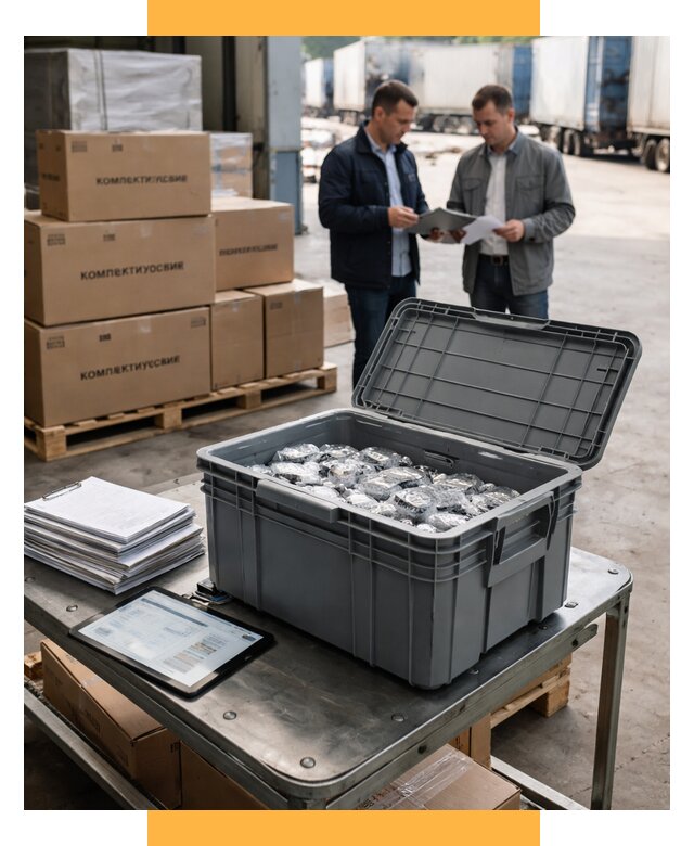 Перевозка комплектующих из Китая от 6609 р. | СетСервис-Слс