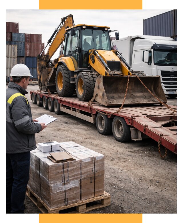 Международная перевозка спецтехники от 45756 р., СетСервис-Слс