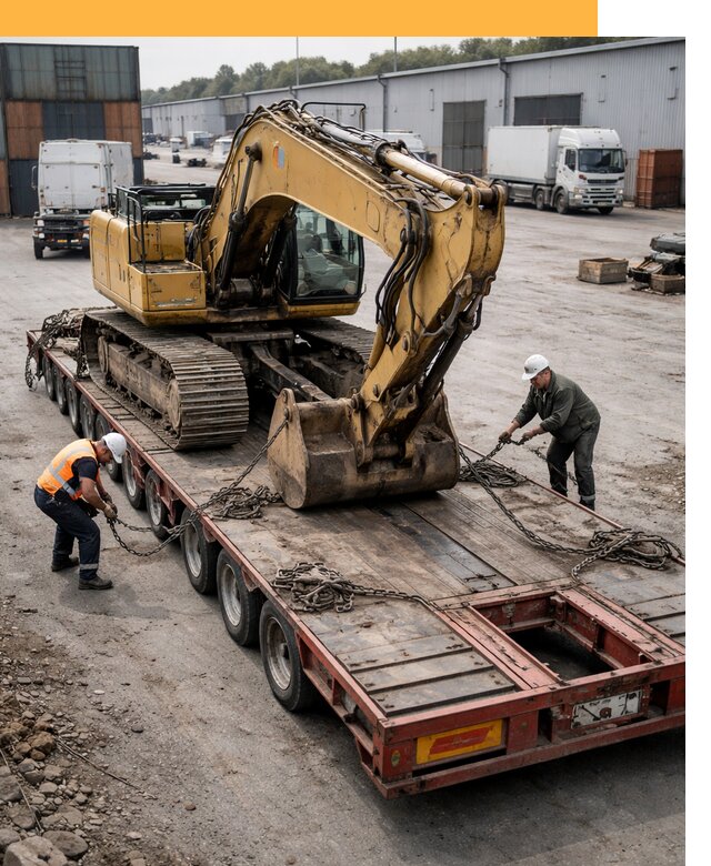 Перевозка спецтехники по России и миру от 45756 руб