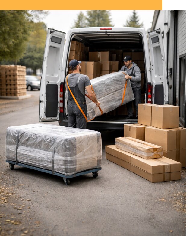 Перевозка мебели по России и за рубеж с таможней от 7626