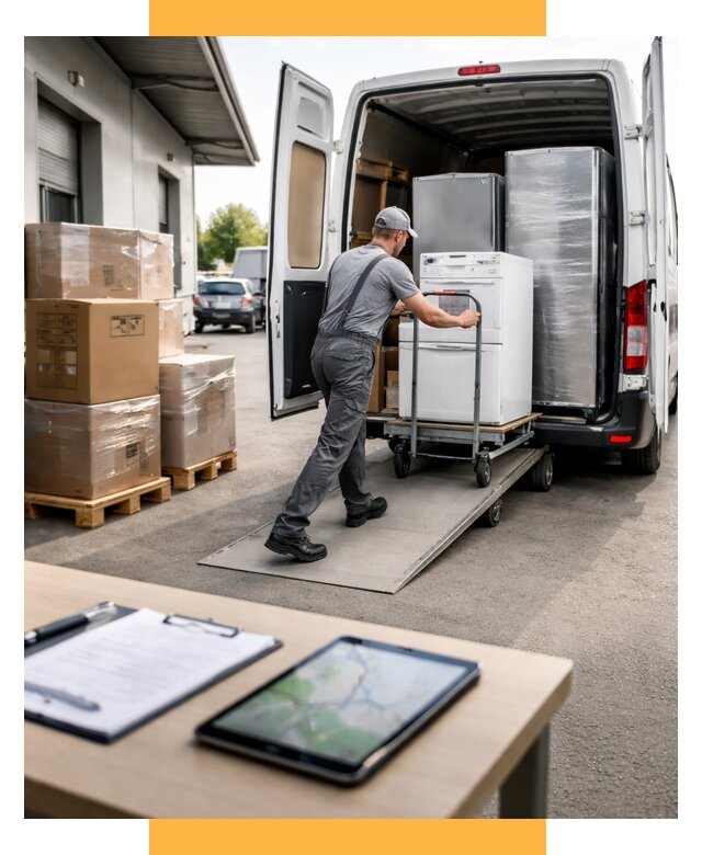 Перевозка бытовой техники от 6609 р. - логистика СетСервис-Слс