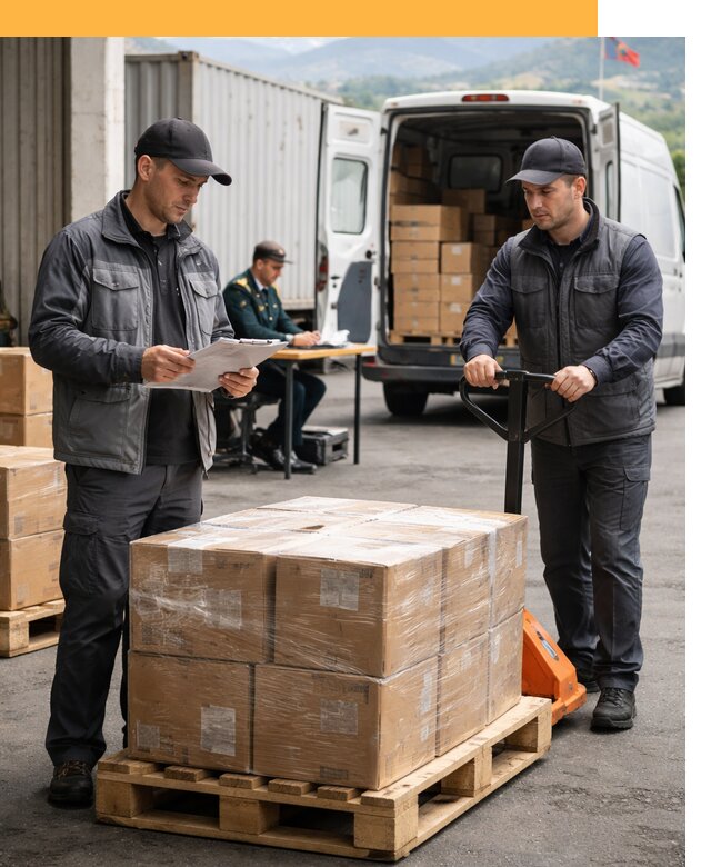 Доставка грузов через Армению, быстрая таможенная очистка от 25420