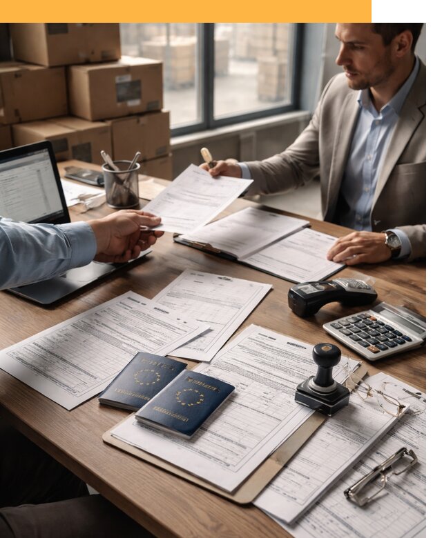 Таможенное оформление грузов из Европы от 8643 руб