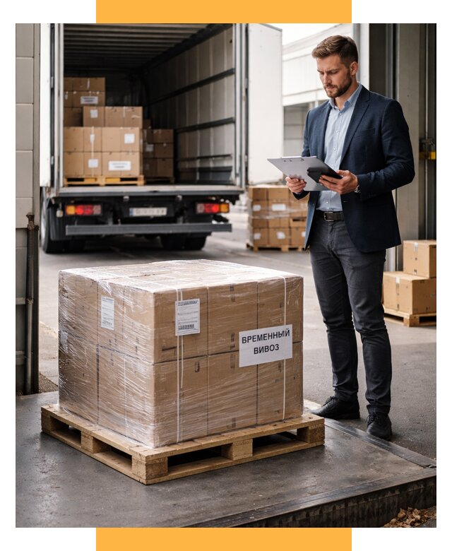 Временный вывоз товаров под ключ от 8134 р. | СетСервис-Слс