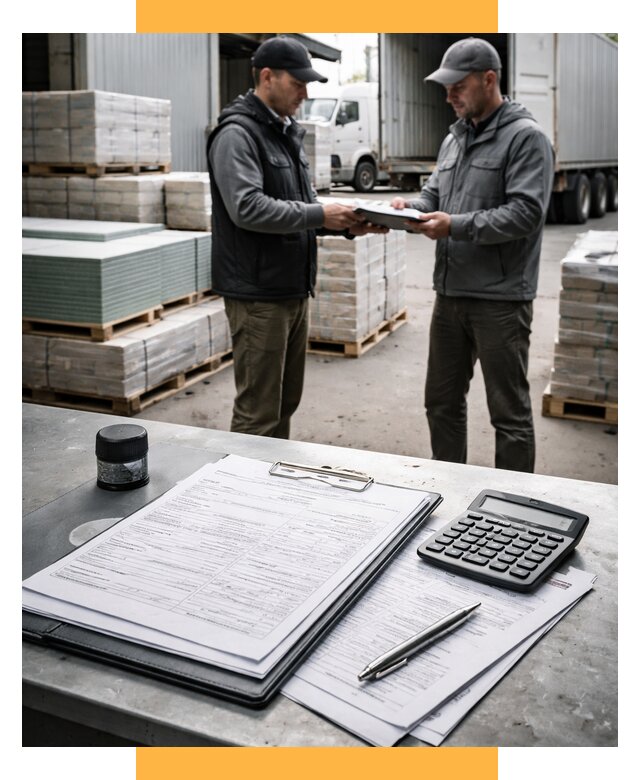 Таможенное оформление стройматериалов от 8643 р. | СетСервис-Слс