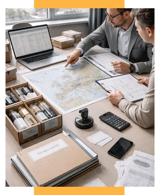 Поиск европейского поставщика от 15252 р., СетСервис-Слс