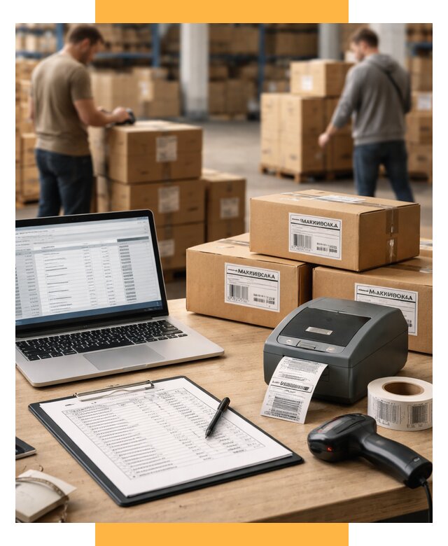 Маркировка импортных товаров от 4576 р. под ключ, СетСервис-Слс